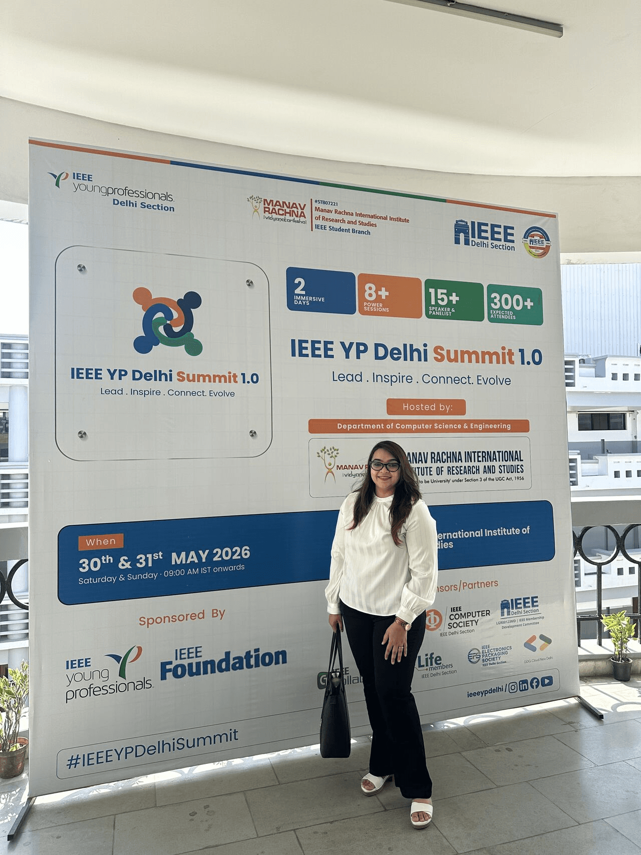 Pallavi at IEEE YP Delhi Summit 1.0